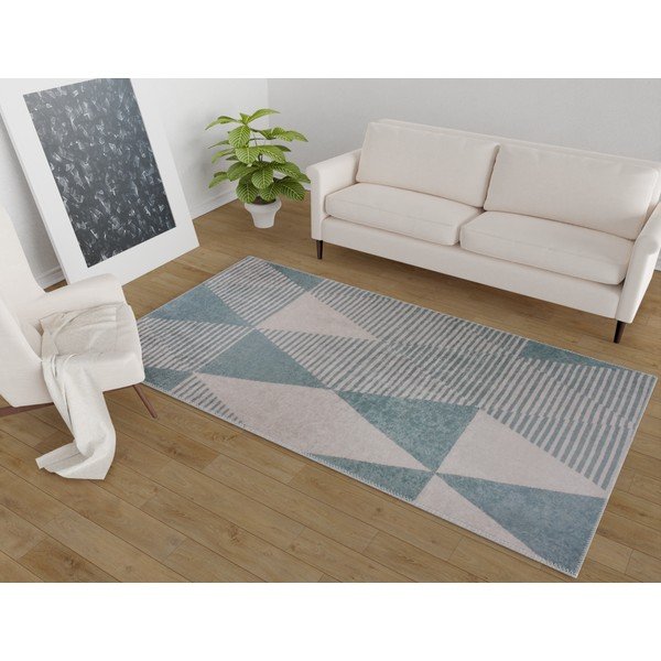 Sinine pestav vaip 50x80 cm - Vitaus-image-1