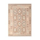 Helesinine-beež käsitsi kootud kahepoolne villane vaip 160x230 cm Kamal Dune - Nouristan