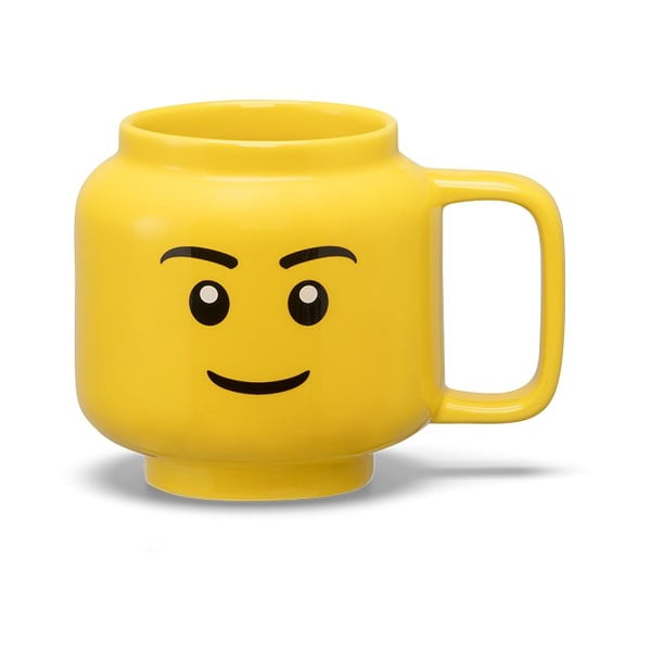 Kollane keraamiline beebimokk 255 ml Head - LEGO®