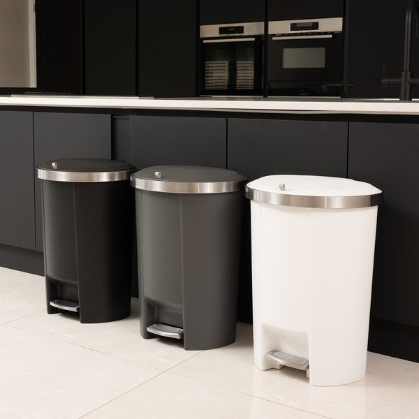 Hall plastikust prügikast 50 l - Addis-image-3