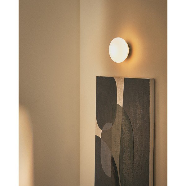 Valge/must seinalamp ø 15 cm Bamila - Kave Home-image-1