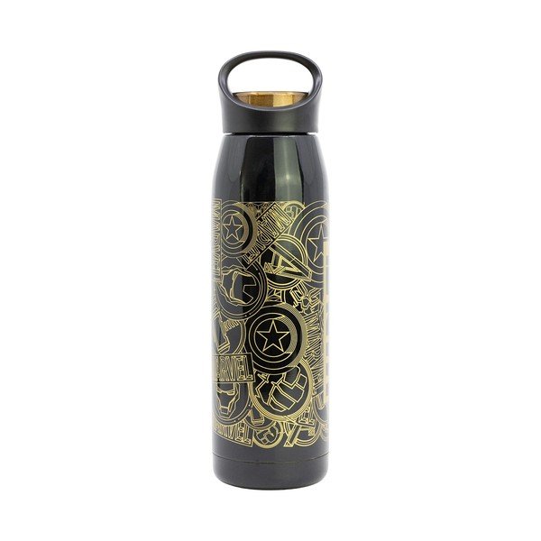 Must roostevabast terasest laste termos 665 ml Marvel - STOR-image-2