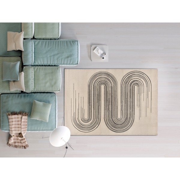 Kreem vaip 140x200 cm Garden - Universal-image-2