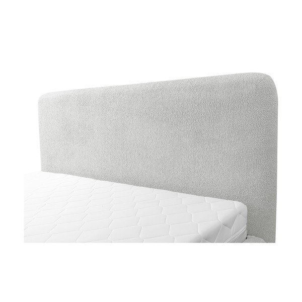 Helehall polsterdatud kaheinimesevoodi koos panipaiga ja voodipõhjaga 160x200 cm Makapu - Makamii-image-4