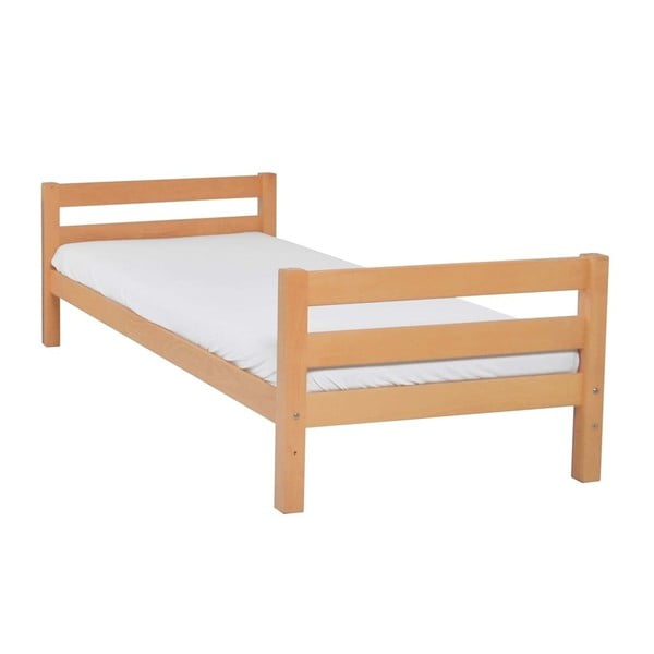 Dětská jednolůžková postel z masivního bukového dřeva Mobi furniture Nina, 200 x 90 cm