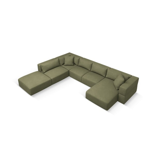 Heleroheline U-kujuline diivan, vasak nurk Esther - Milo Casa-image-3