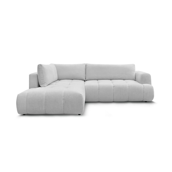 Helehall diivanvoodi/panipaigaga nurgadiivan (vasak nurk/L-kujuline) Fuji - Bobochic Paris