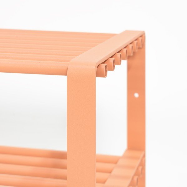 Lõhevärvi terasest kingariiul 100x48,5x29 cm Rex - Spinder Design-image-3