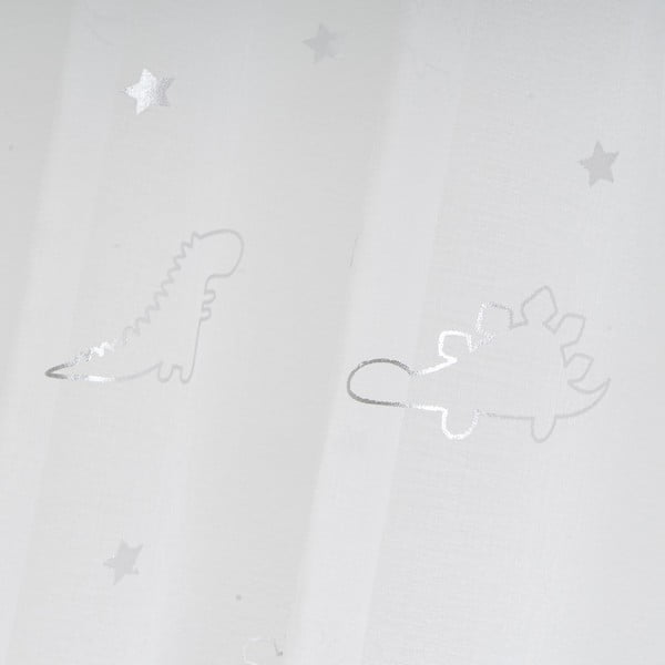 Valge-hõbedane kardin 140x260 cm Dinos - Casa Selección-image-4