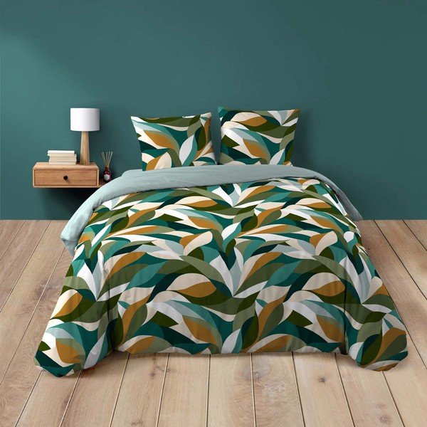 3-osaline puuvillane voodipesukomplekt kaheinimesevoodile/ülisuurele voodile 240x220 cm Swan - douceur d'intérieur