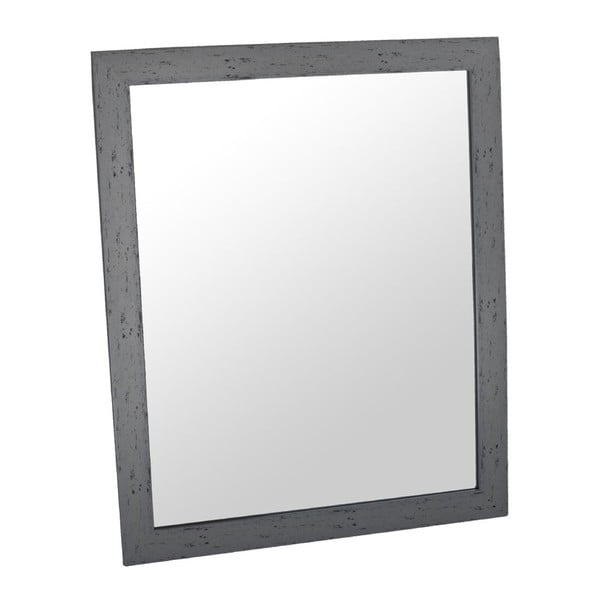 Zrcadlo Romantic 46x56 cm, tmavě šedý rám