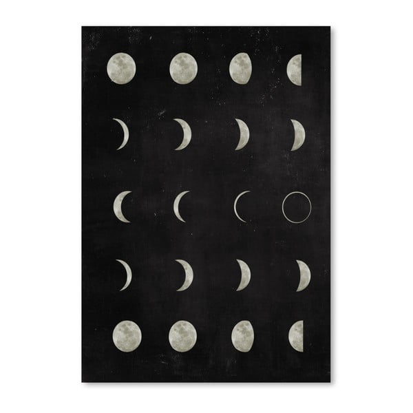 Plakát Americanflat Moon, 30 x 42 cm