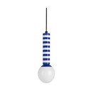 Sinine metallist ripplamp ø 12 cm Rayado Retro - Leitmotiv