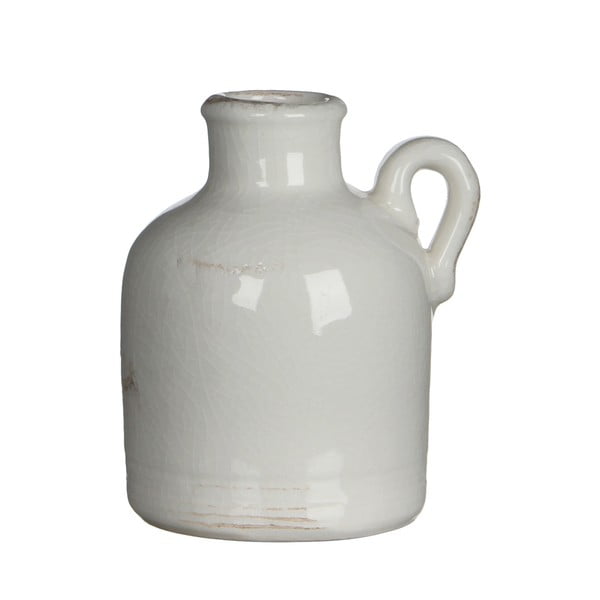 Keramická váza Sil White, 14x10 cm