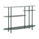 Sinakasroheline metallist konsoollaud 34x118 cm Saturn - Mauro Ferretti