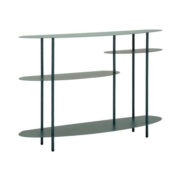 Sinakasroheline metallist konsoollaud 34x118 cm Saturn - Mauro Ferretti