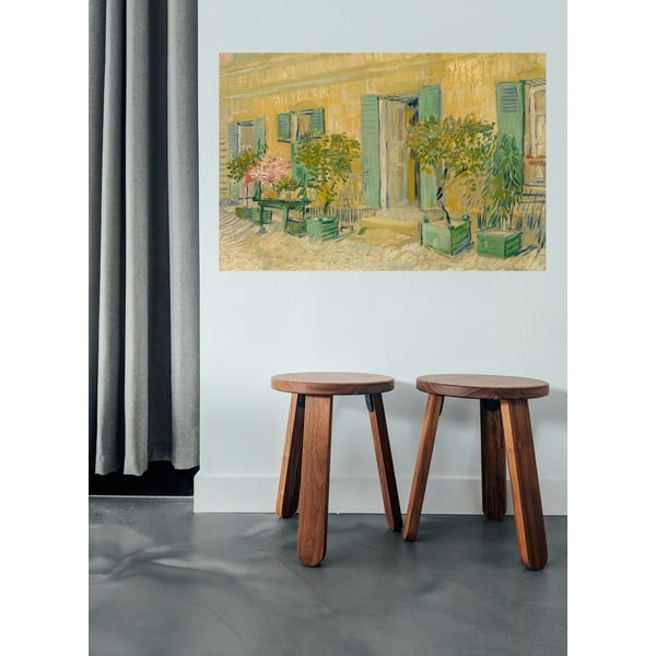 Maal - reproduktsioon 90x60 cm Exterior of a Restaurant in Asnières, Vincent van Gogh - Fedkolor-image-1