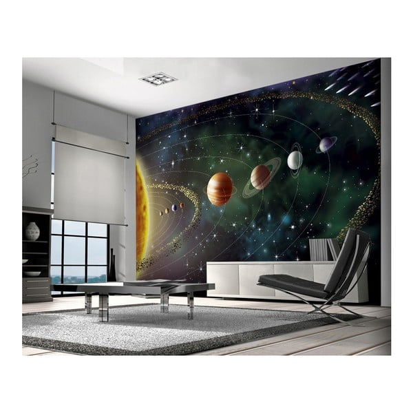 Velkoformátová tapeta Planets, 315 x 232 cm