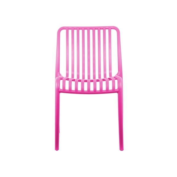 Roosa plastikust söögitool Glee - Leitmotiv-image-2