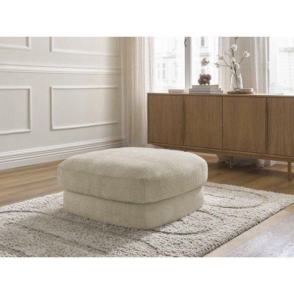 Beež šenillist tumba Leonore - Bobochic Paris-image-1