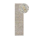 Kreem käsitsi kootud villaseguga koridorivaip 60x230 cm Minerals - Flair Rugs
