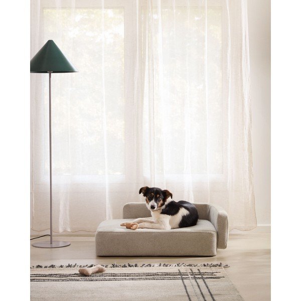 Beež koeravoodi 96x70 cm Bowie - Kave Home-image-1