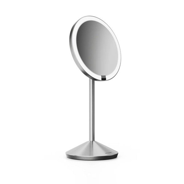 Kosmeetiline peegel valgustuse/suurendusega (10x suurendus) ø 12 cm - simplehuman