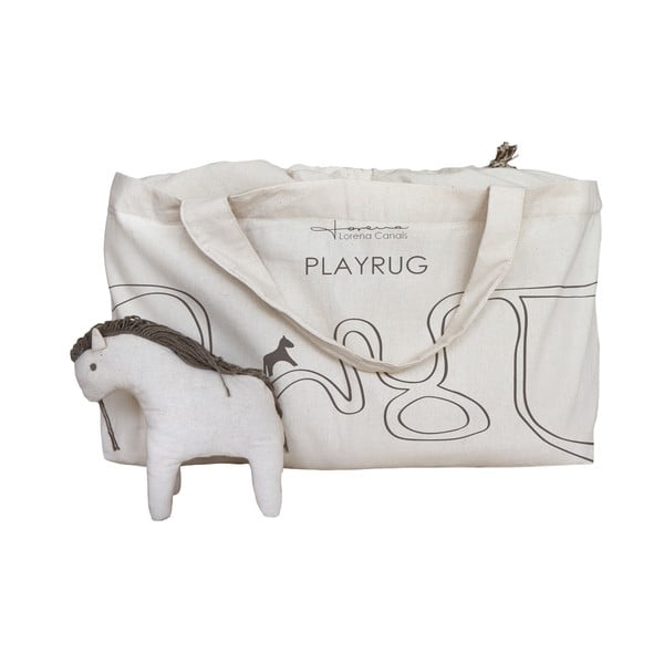 Beež puuvillane laste mänguvaip 120x160 cm Path of Nature - Lorena Canals-image-4