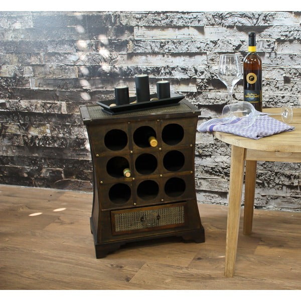 Pruun veiniriiul 9-le pudelile, 46x58 cm - Deco Pleasure-image-1