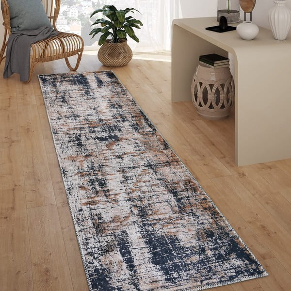 Sinine pestav vaip 60x150 cm Abstract Colors - Vitaus-image-1