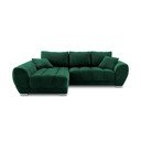 Heleroheline nurgadiivan sametiga, vasakpoolne nurk, vasakpoolne nurk. Nuage - Windsor & Co Sofas