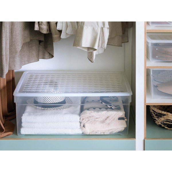 Plastikust hoiukast kaanega 60x39x23 cm - Curver-image-1