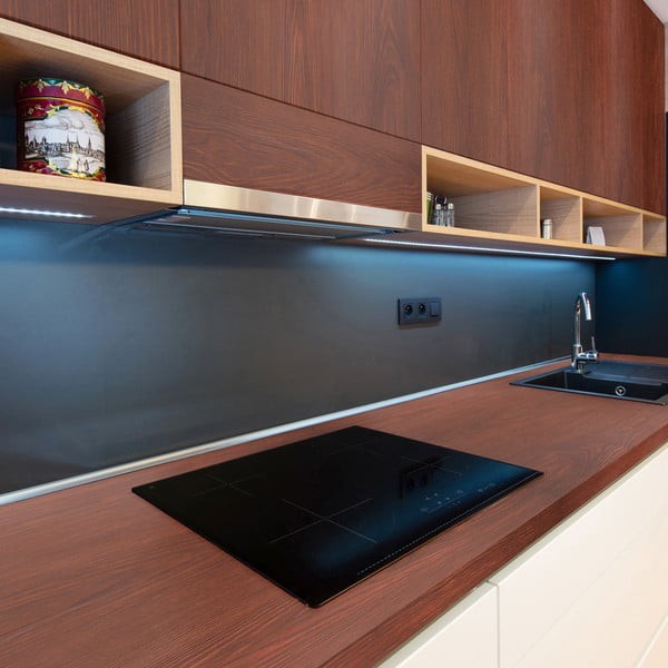 Kleebis mööblile 200x60 cm Dark Walnut Wood - Ambiance-image-4