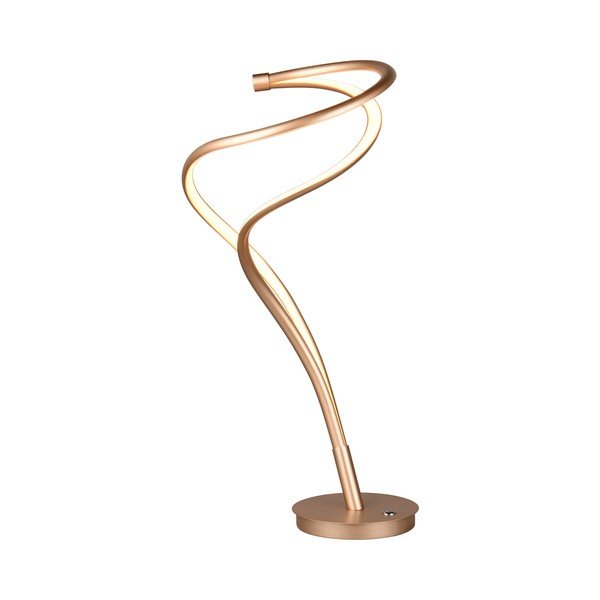 Kuldne LED laualamp metallist varjuga (kõrgus 56 cm) Nala - Trio Select-image-3
