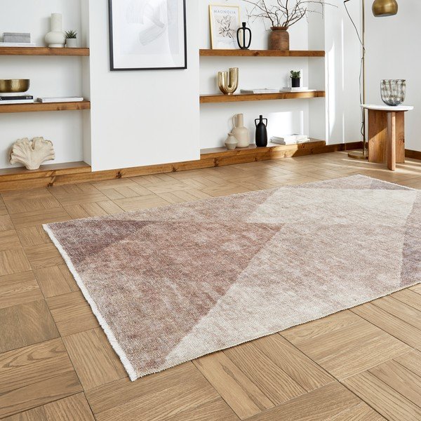 Helepruun puuvillaseguga pestav vaip 122x170 cm Whisper - Think Rugs-image-2
