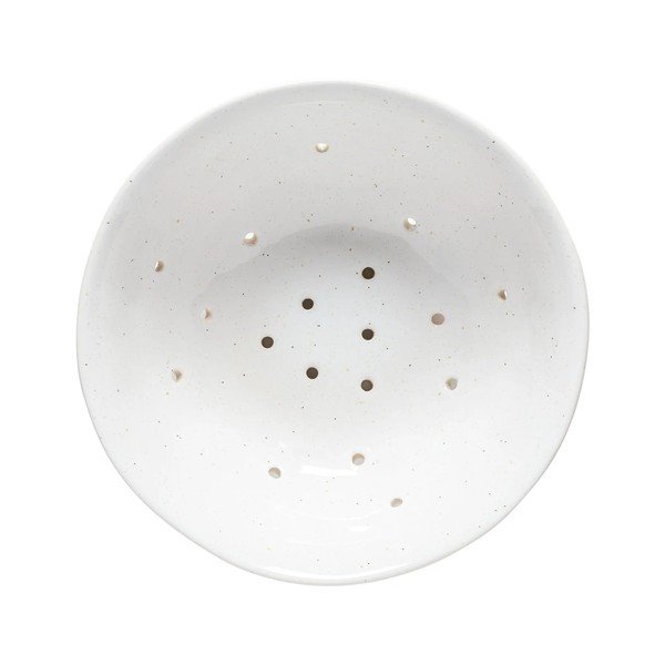 Bílý cedník z kameniny Casafina Fattoria, ⌀ 24 cm-image-2