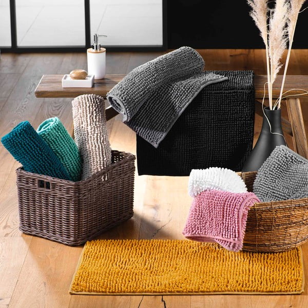 Kollane vannitoamatt 50x120 cm Sweety - douceur d'intérieur-image-1