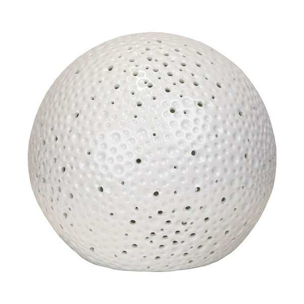 Bílá stolní lampa Globen Lighting Moonlight XL, ø 21 cm