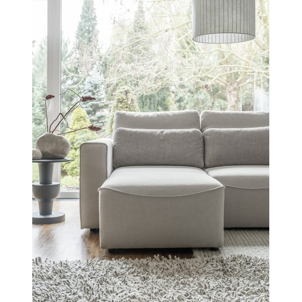 Kreemikas nurgadiivan (U-kujuline) Homely Tommy - Miuform-image-4