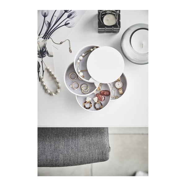 Valge kerega ehtekarp , ⌀ 10 cm Tower - YAMAZAKI-image-3