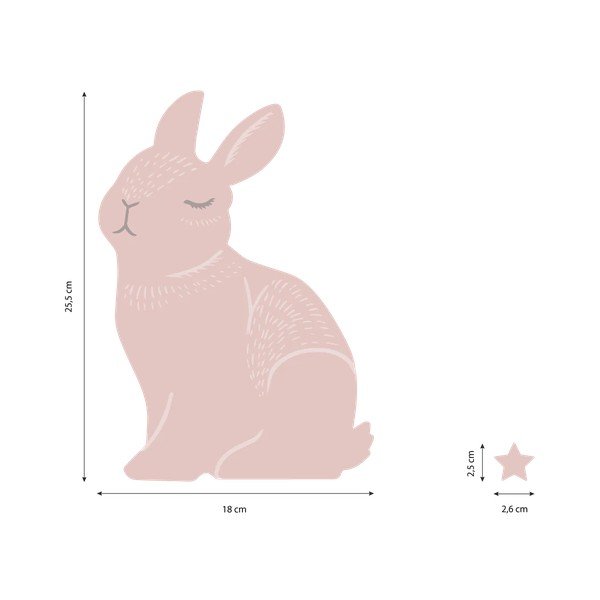 Kleebisleht 30x42 cm Vintage Rabbit - Lilipinso-image-2