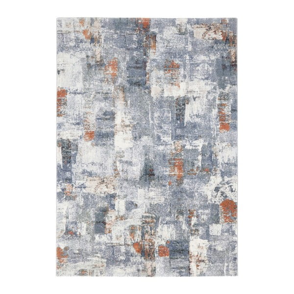 Modro-krémový koberec Elle Decoration Arty Miramas, 120 x 170 cm