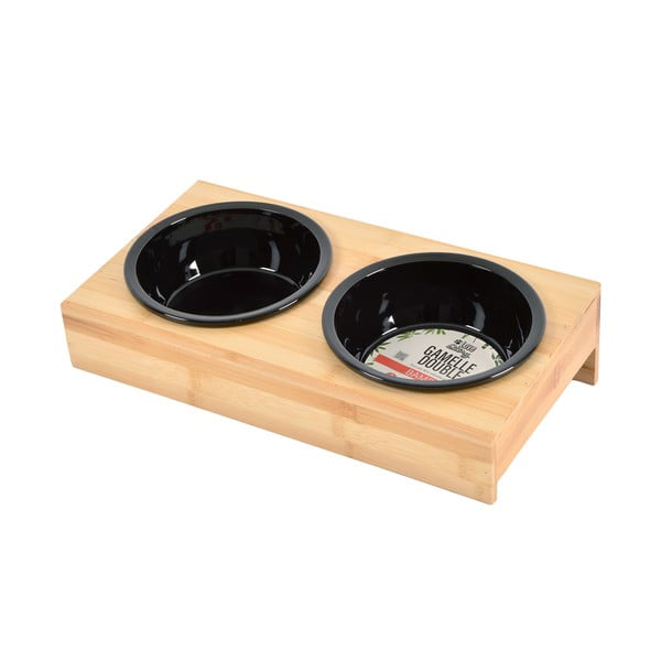 Bambuskauss koos alusega koerale ø 16 cm - Love Story-image-2