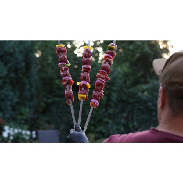 Roostevabast terasest varda nõelad komplektis 3 tükki Rotisserie - Remundi-image-1