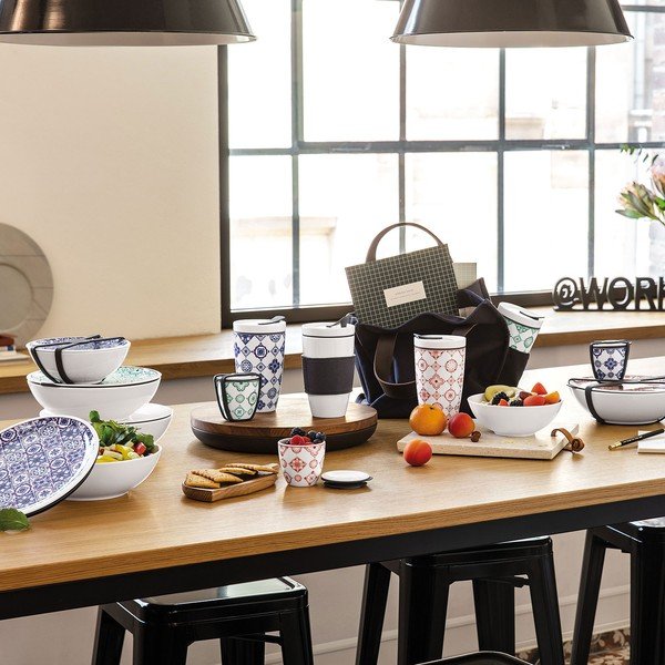 Roheline-valge portselanist reisikruus, 350 ml To Go - like | Villeroy & Boch-image-4