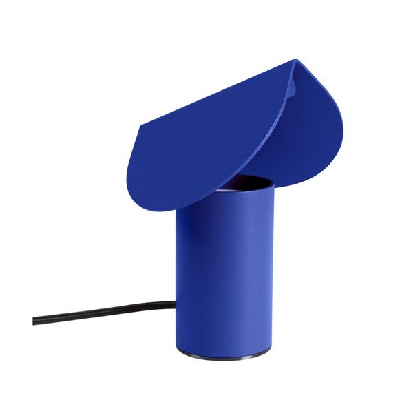 Tumesinine alumiiniumist LED-laualamp (kõrgus 15 cm) BISCUIT - Thoro