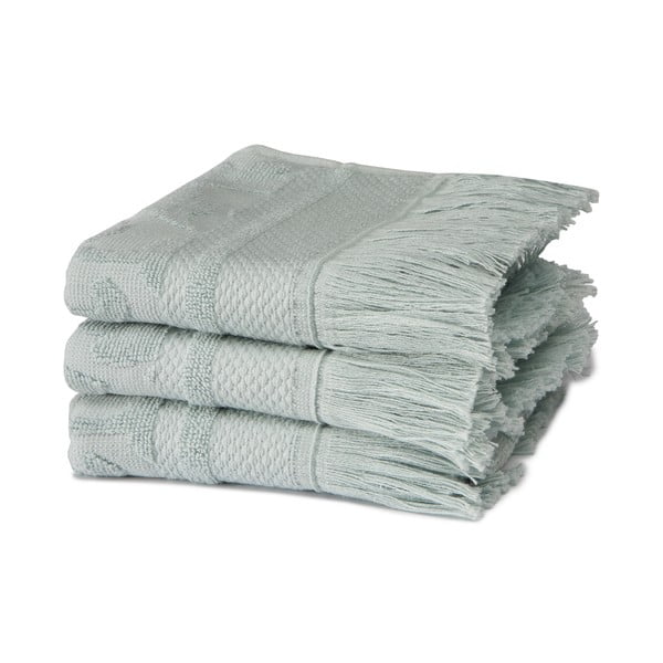 Set 3 ručníků Grace Mist, 30x50 cm