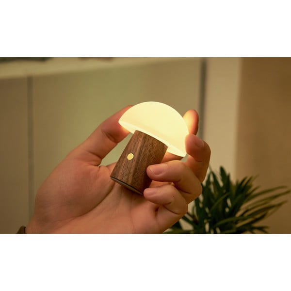 Valge LED-lauavalgusti (kõrgus 7 cm) Alice Mushroom - Gingko-image-4