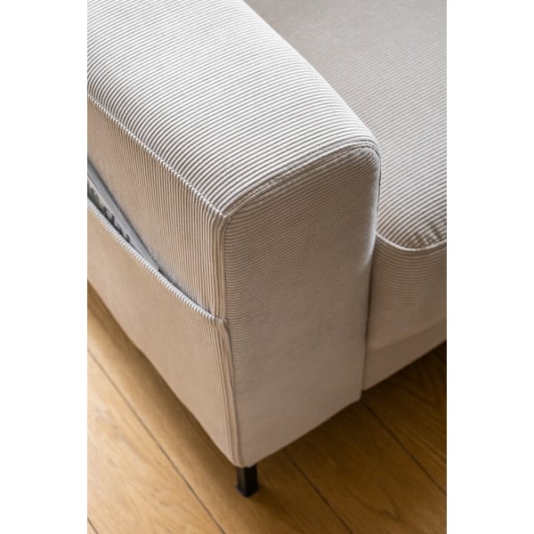 Beež velvetist tugitool Lofty Lilly - Miuform-image-4