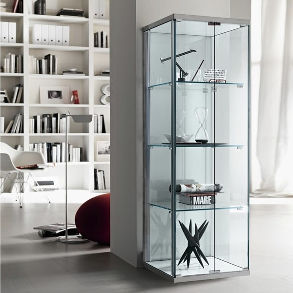 Skleněná skříňka/regál se 3 policemi Esidra Leo-image-1